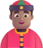 person with skullcap medium emoji