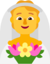 person with veil default emoji