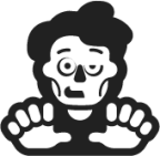 person zombie emoji