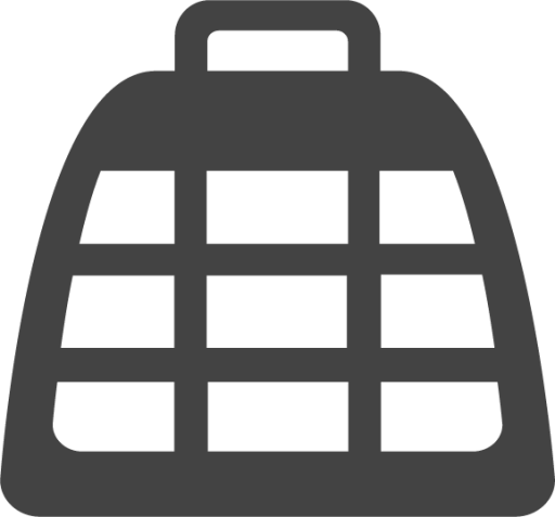 pet carrier icon