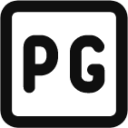 pg movie rating icon