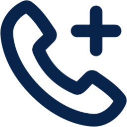 phone add line contact icon