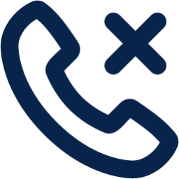 phone block line contact icon