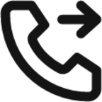 phone call forward icon