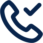 phone success line contact icon