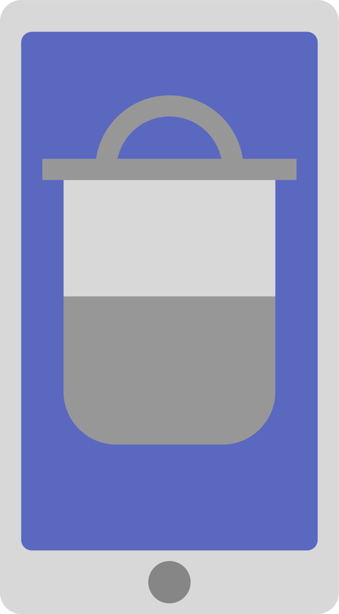 phone tablet pot icon