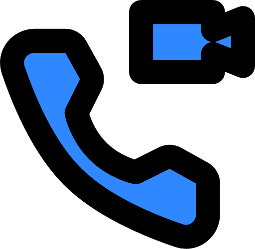 phone video call icon