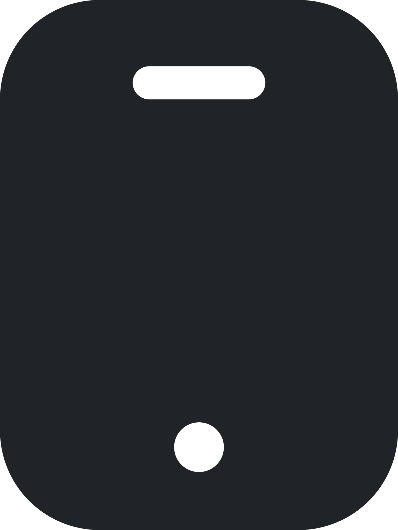 phone2 (rounded filled) icon