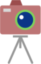 photo tripod icon
