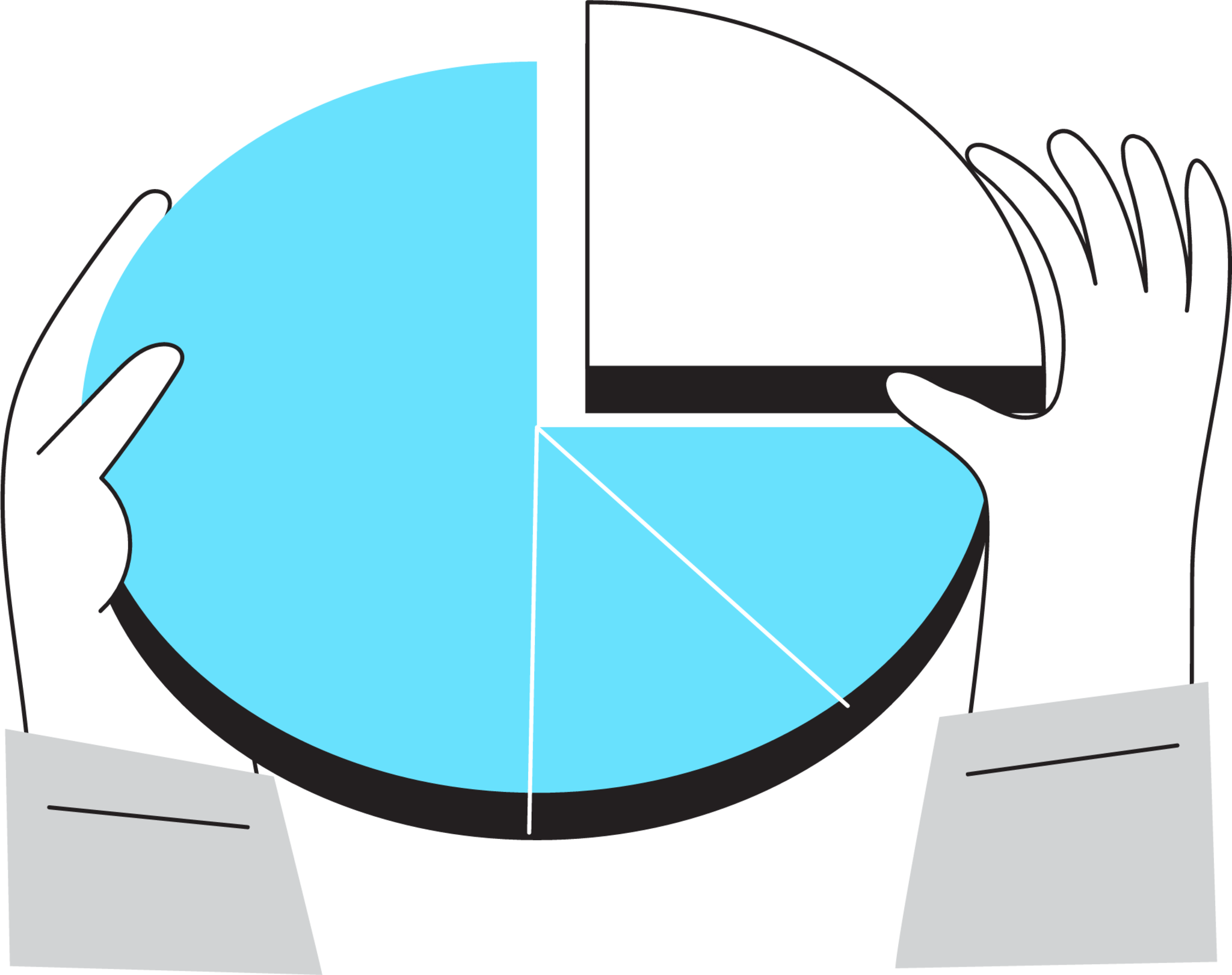 Pie Chart illustration