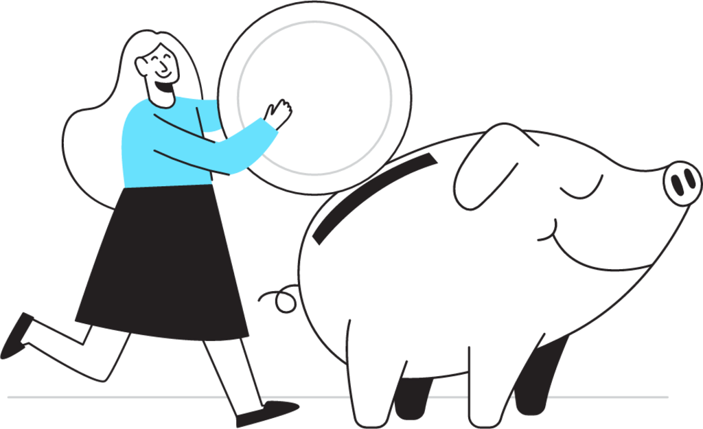 Piggy Bank illustration
