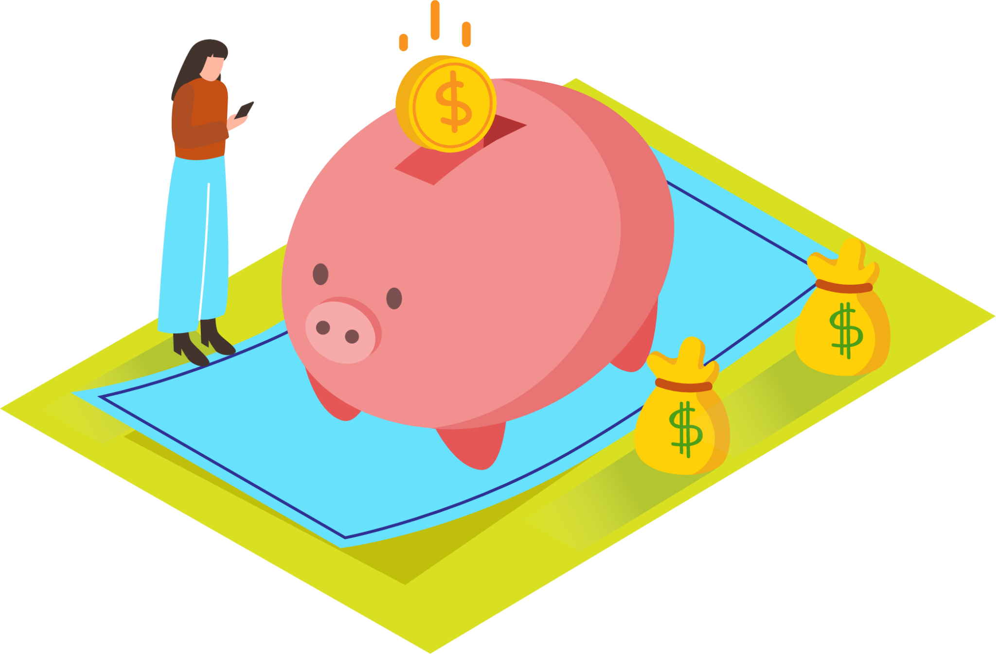 Piggy Bank illustration