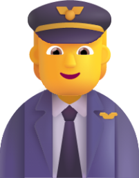 pilot default emoji
