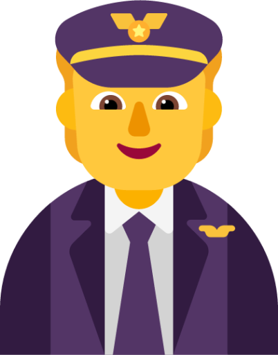 pilot default emoji
