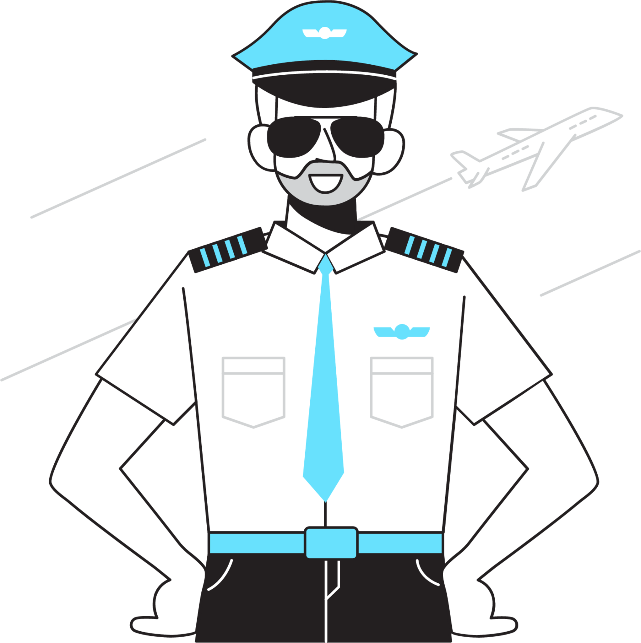 Pilot illustration