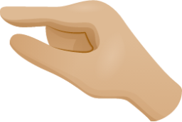Pinch hand skin 2 emoji emoji