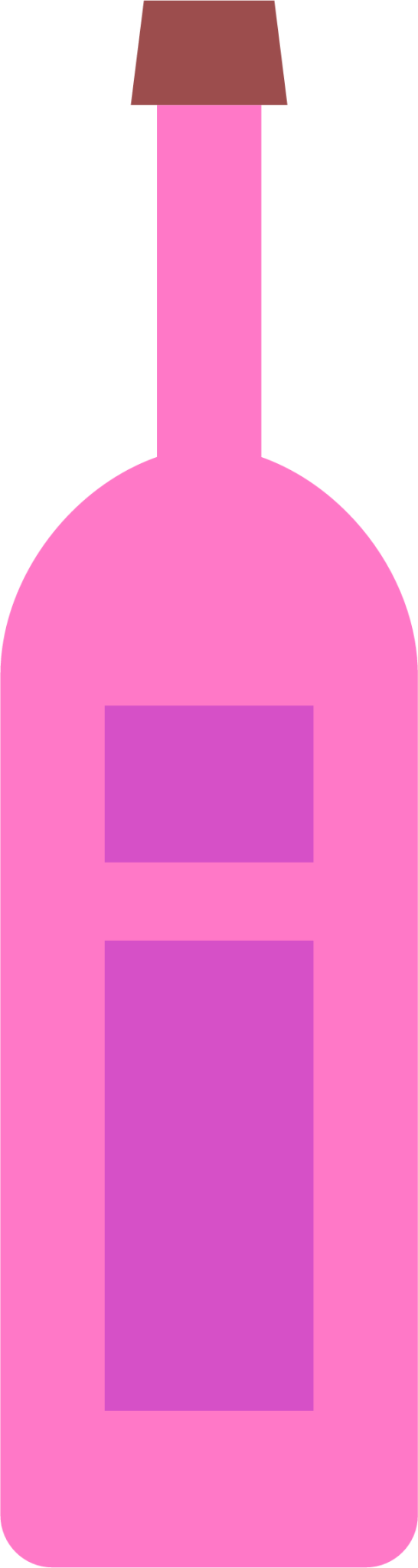 pink bottle icon