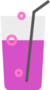 pink fizzy drink icon