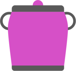 pink pot icon