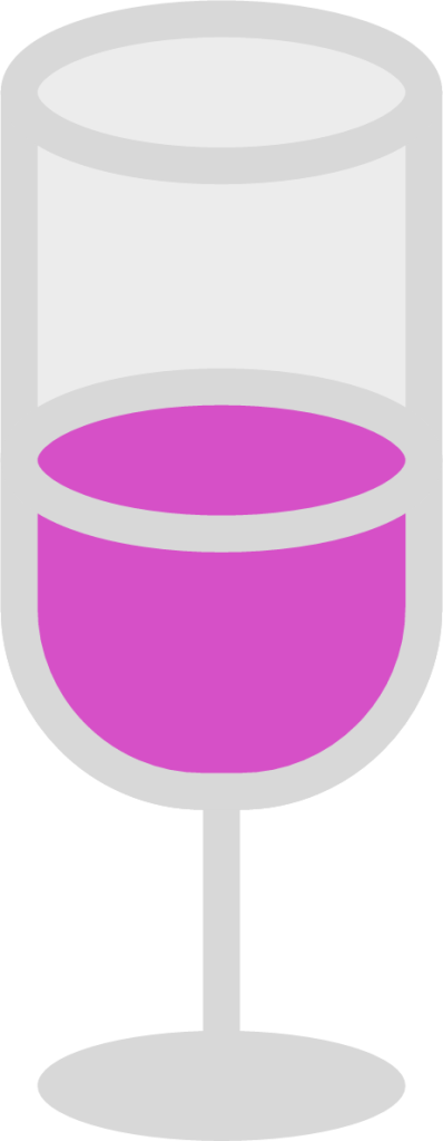 pink purple wine icon