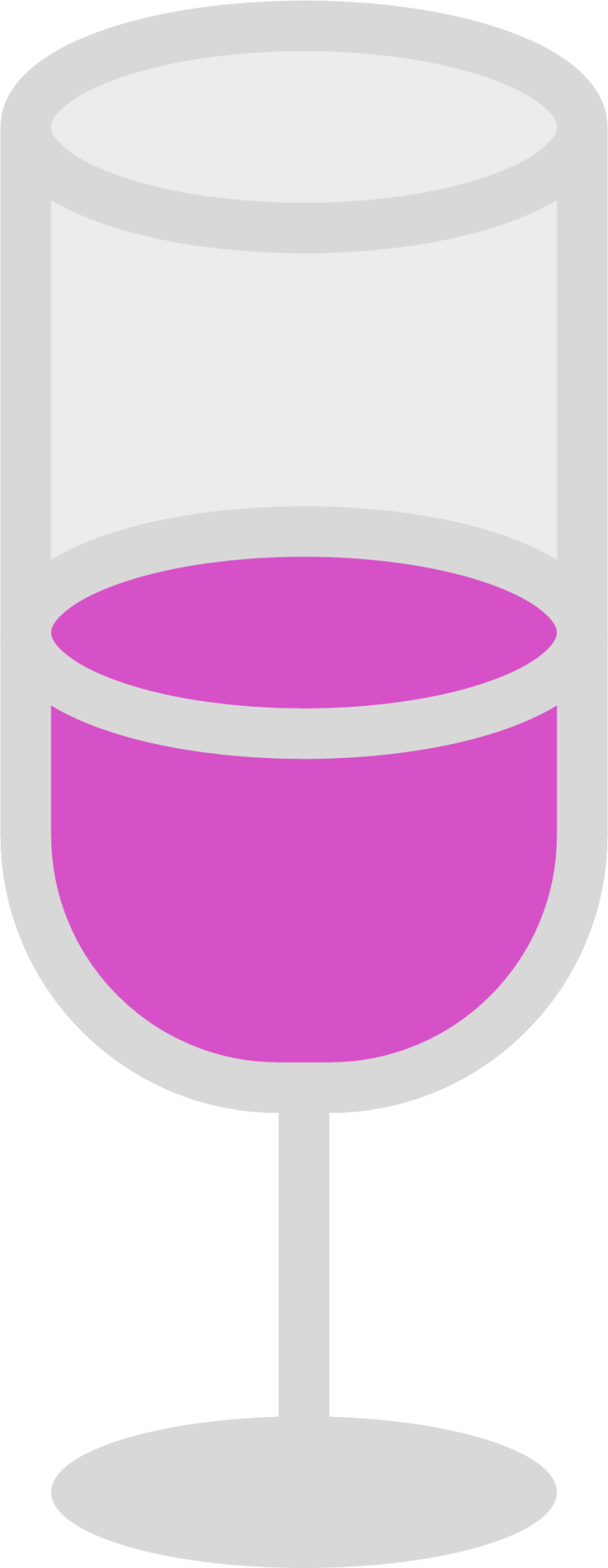 pink purple wine icon