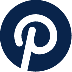 pinterest fill logo icon