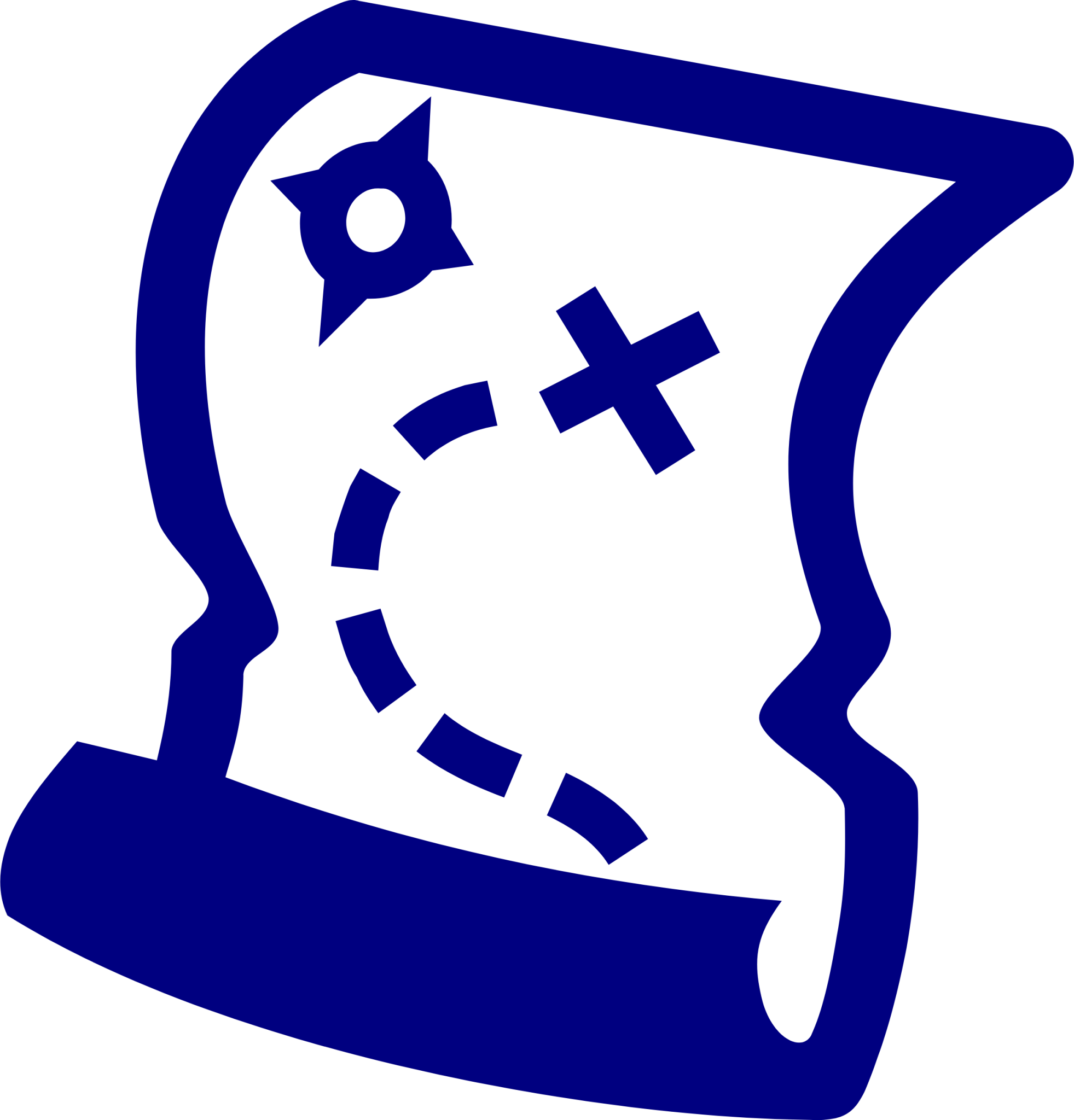 pirate map icon