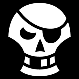 pirate skull icon