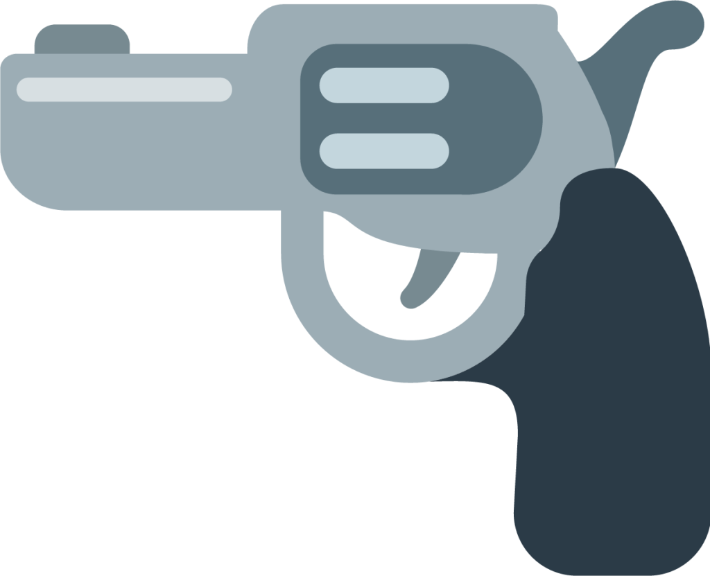 pistol emoji