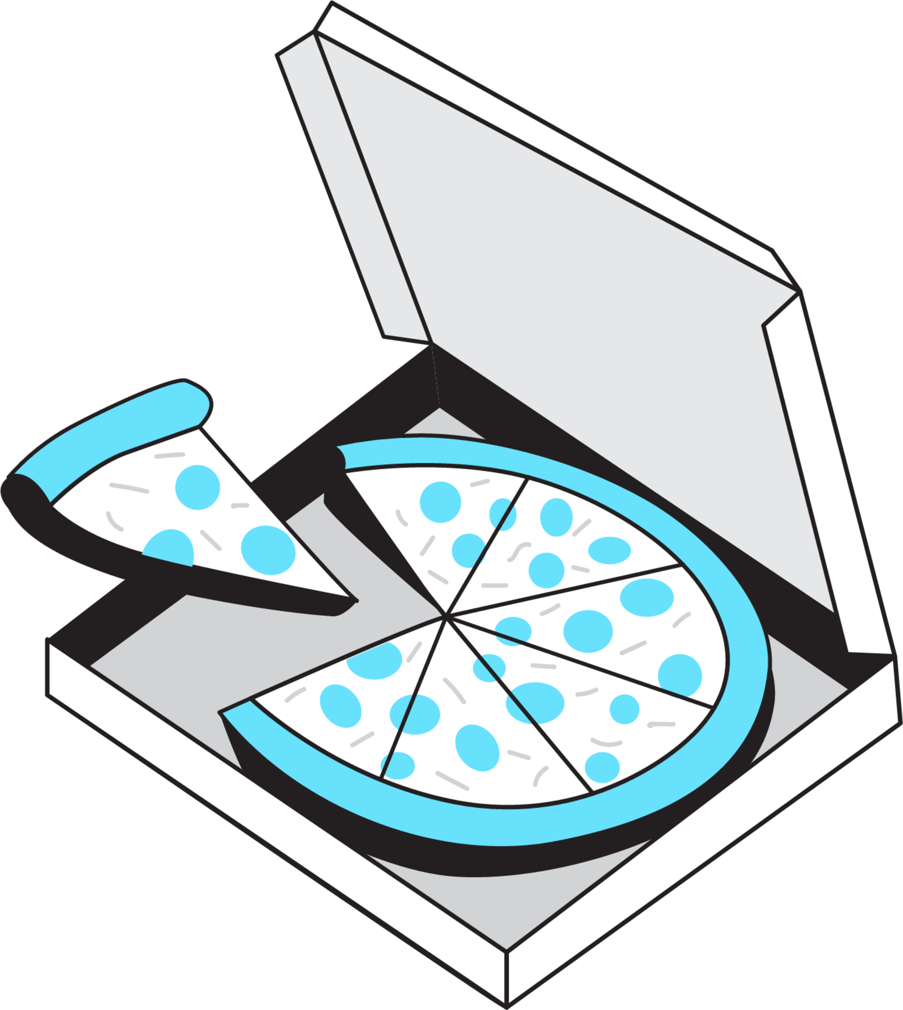 Pizza illustration