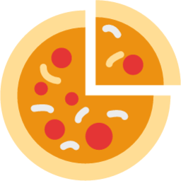 pizza slice of pizza icon