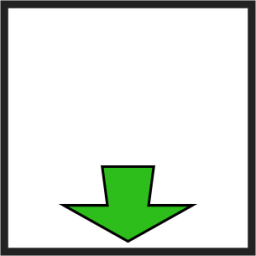 placement bottom icon