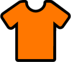plain orange icon