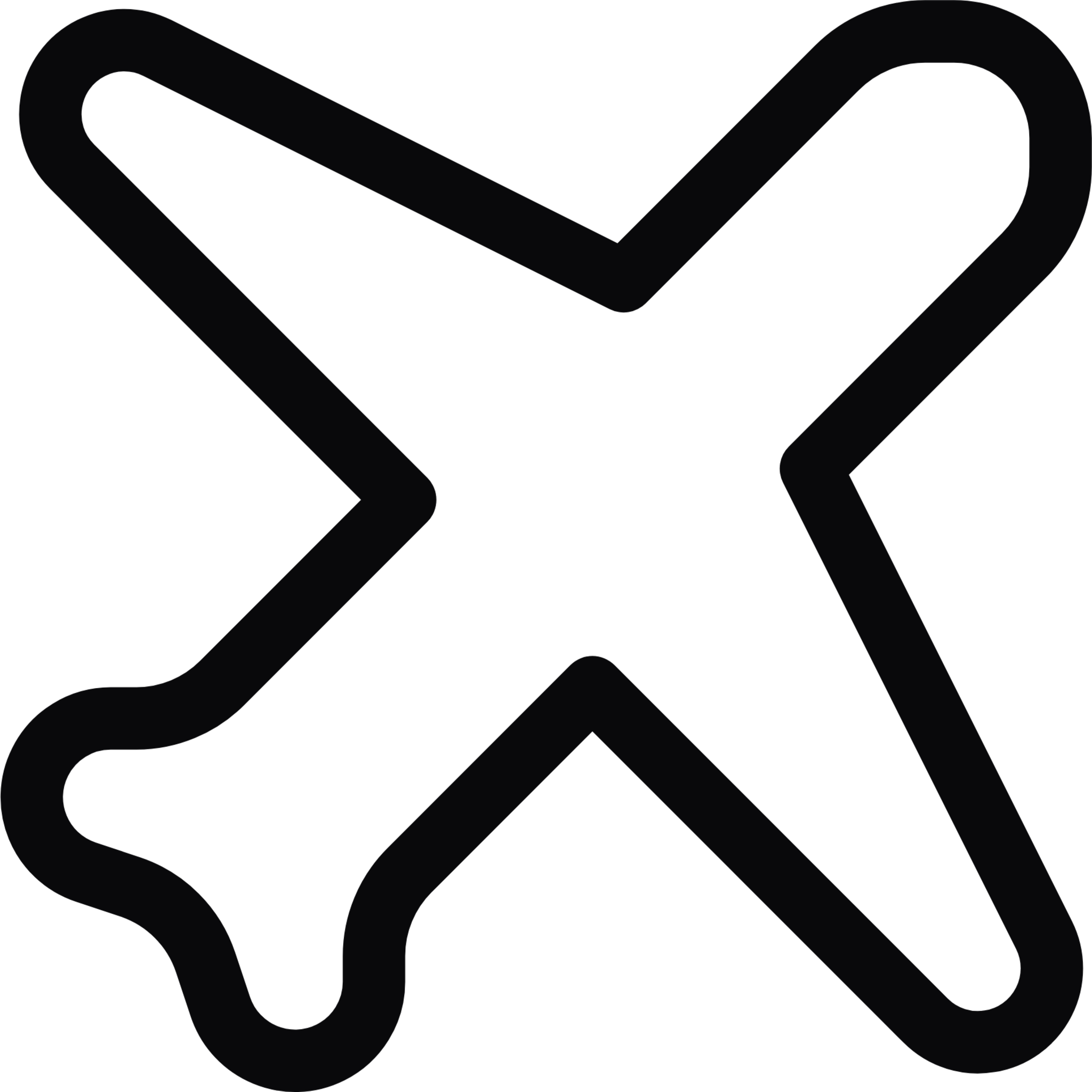 plane diagonal icon
