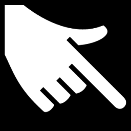 pointing icon