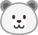 polar bear emoji
