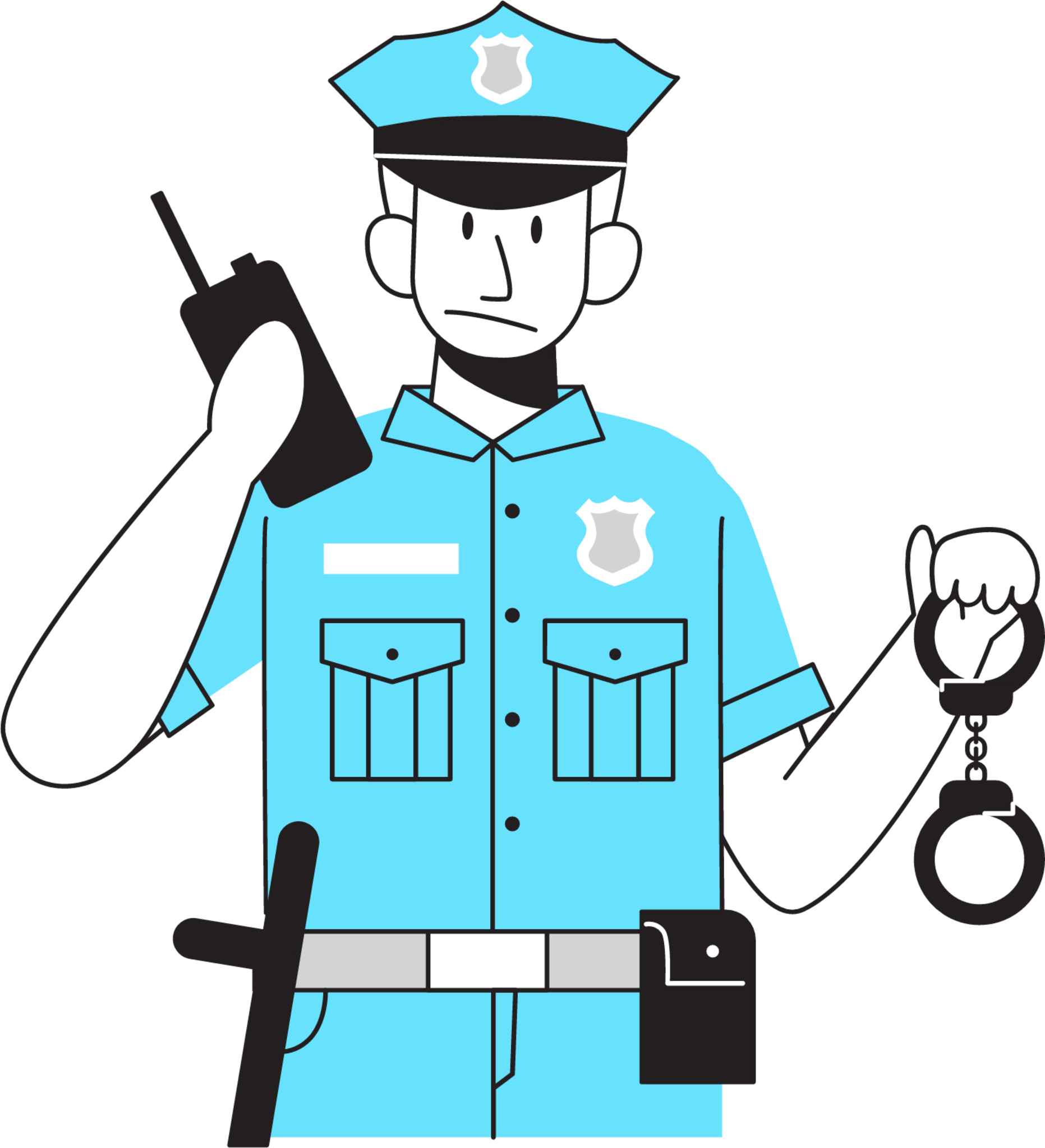 Police illustration