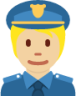 police officer tone 2 emoji