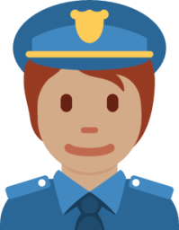police officer tone 3 emoji