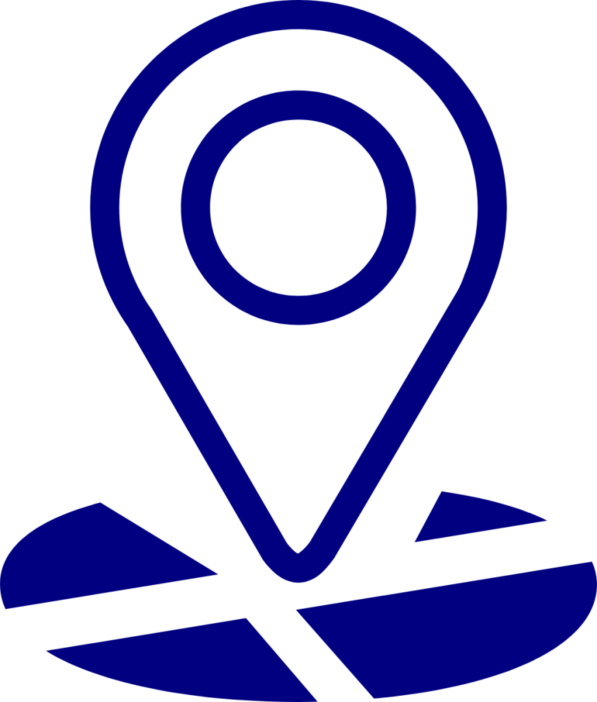 position map outline icon