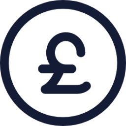 pound circle icon