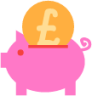 pound deposit icon