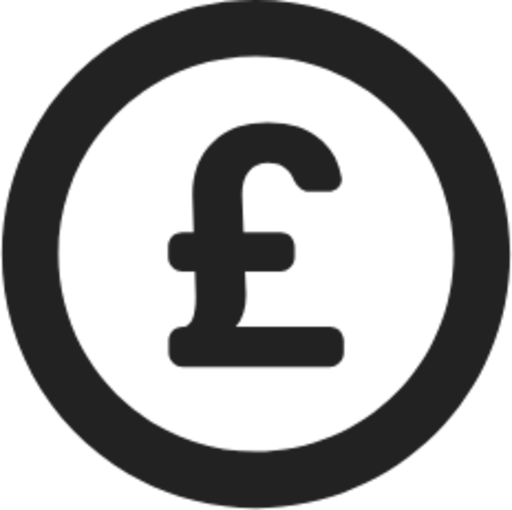 pound money currency GBP icon