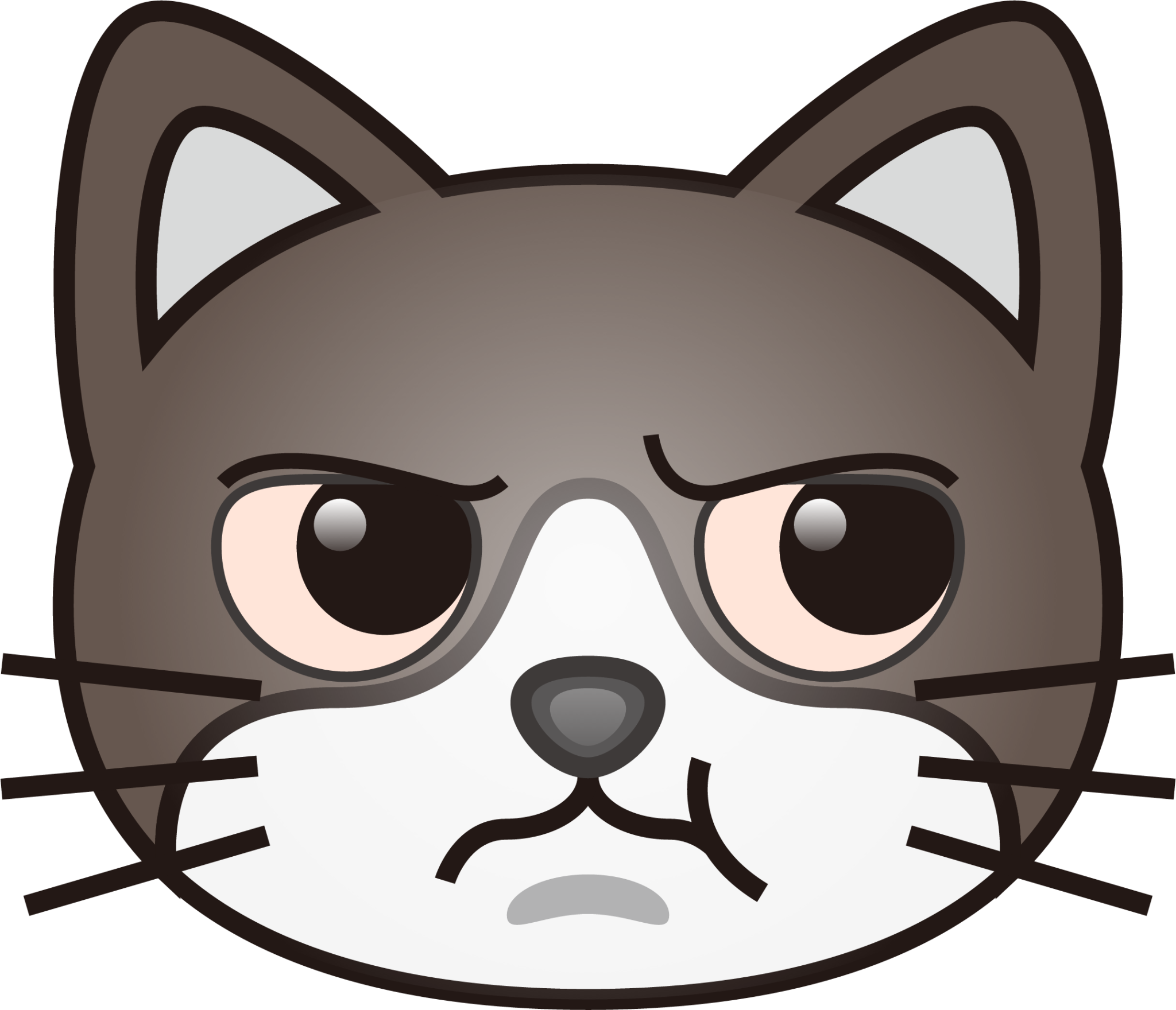 pouting cat face Emoji - Download for free – Iconduck