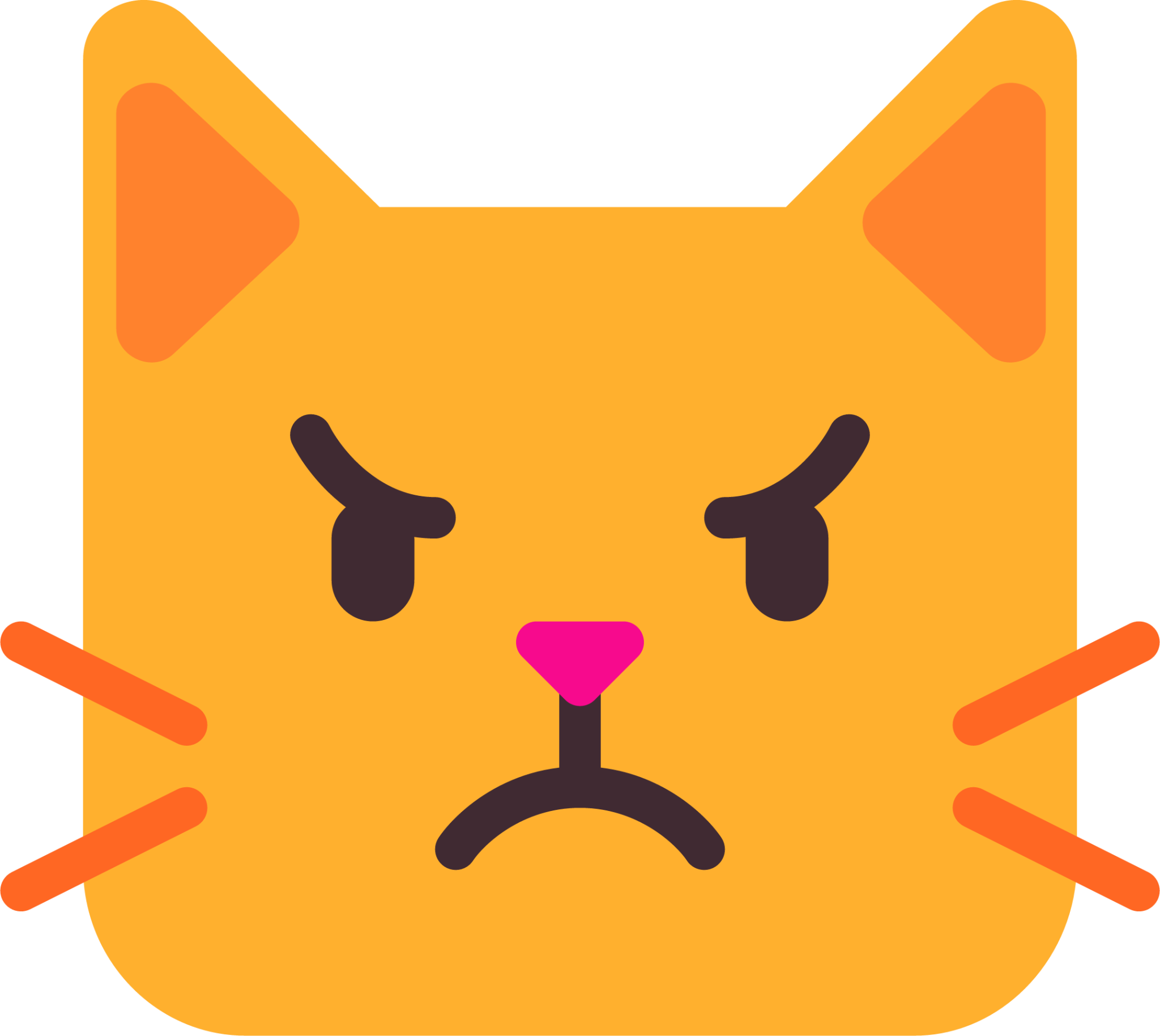 pouting cat Emoji - Download for free – Iconduck