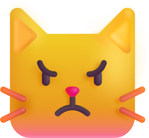 pouting cat face Emoji - Download for free – Iconduck