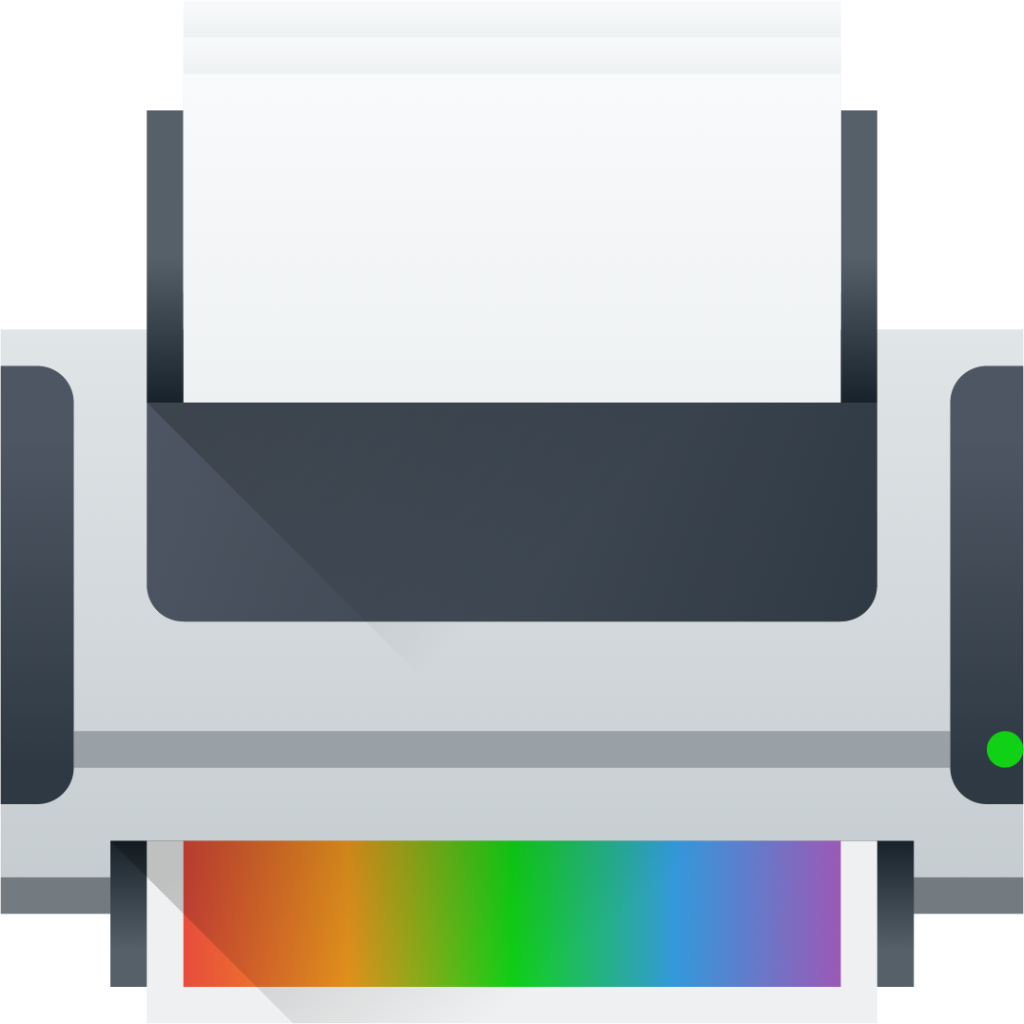 preferences devices printer icon