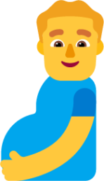 pregnant man default emoji