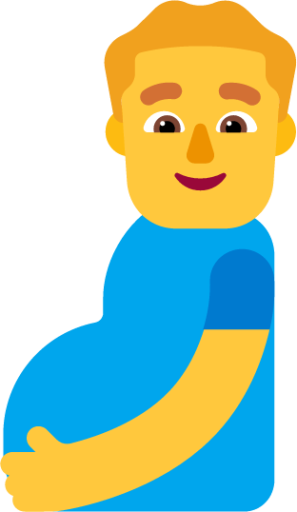 Pregnant Man Default Emoji Download For Free Iconduck 