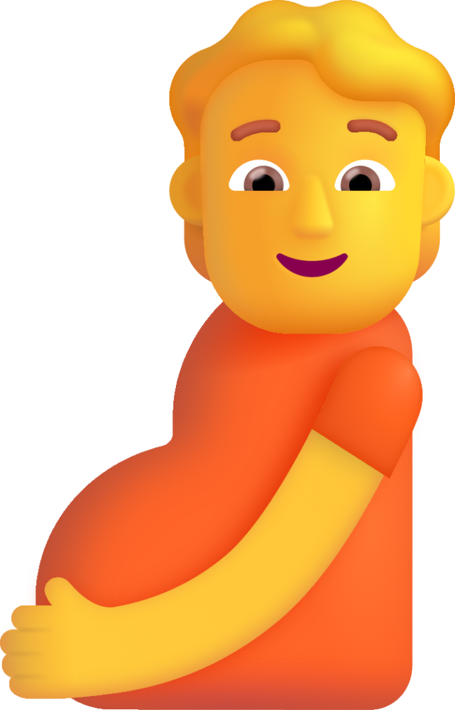 pregnant person default emoji